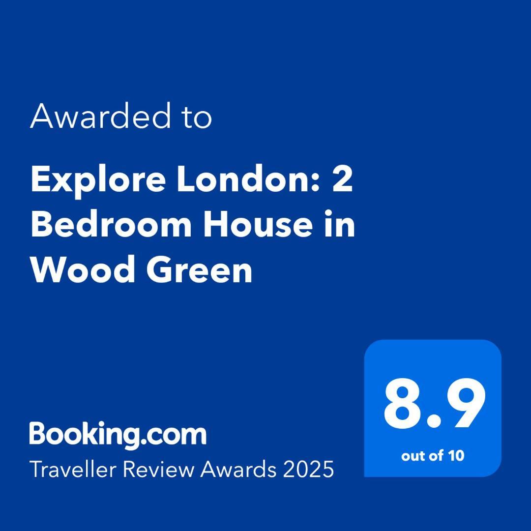 Explore London: 2 Bedroom House In Wood Green ภายนอก รูปภาพ